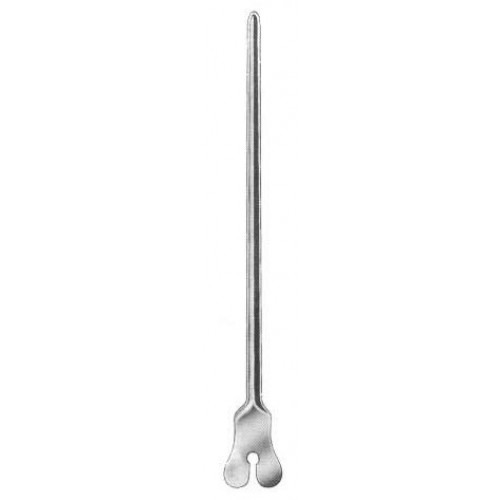SONDA ACANALADA EN ACERO